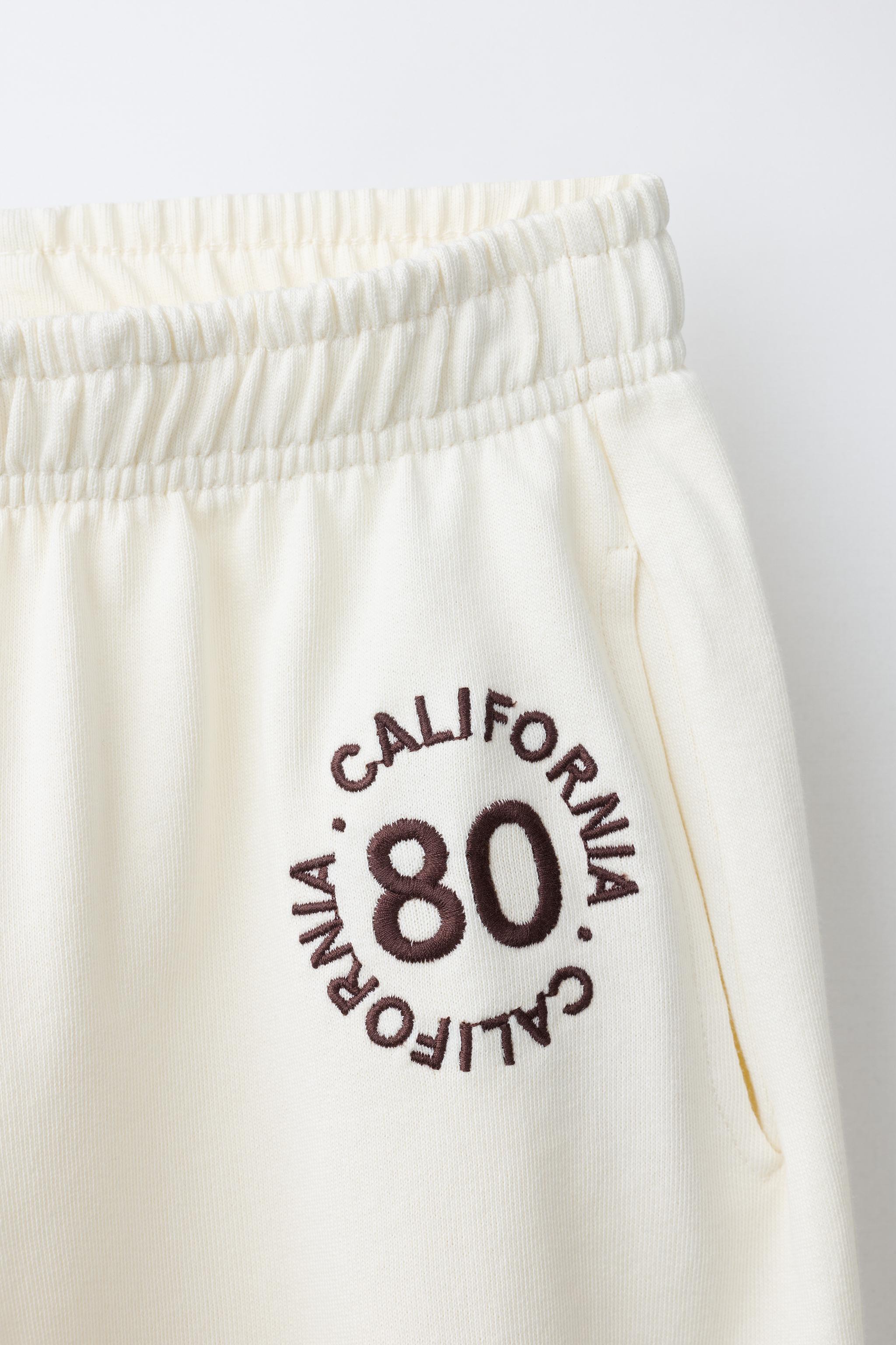 TEXT BALLOON PLUSH PANTS